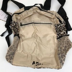 APL leopard print back pack